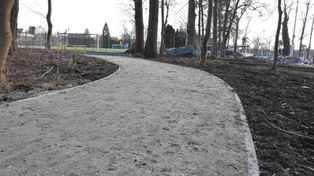 Malbork: Nowa ścieżka w Parku Miejskim. Powstała w ramach BO