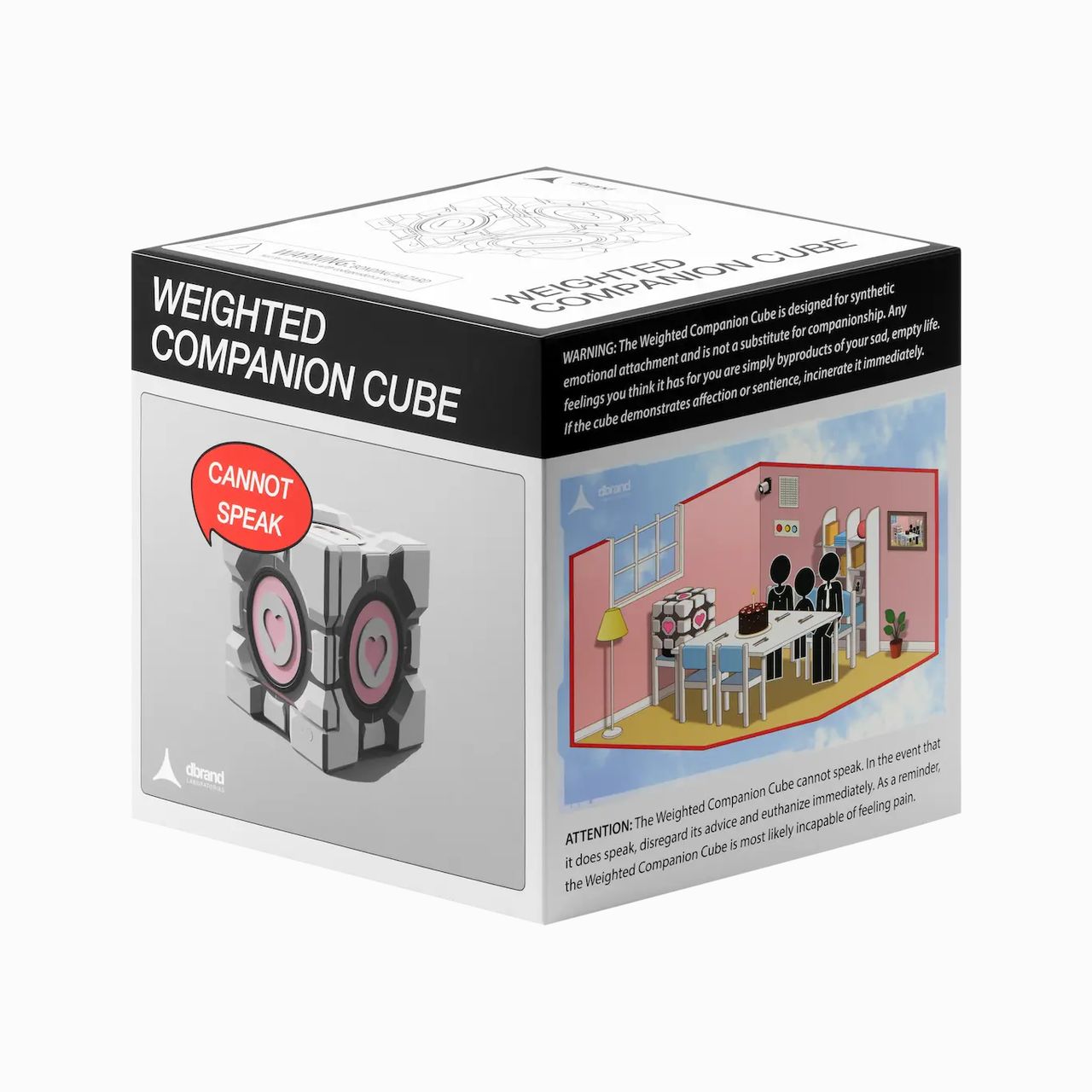 Nielicencjonowane akcesoria Companion Cube do Steam Machine