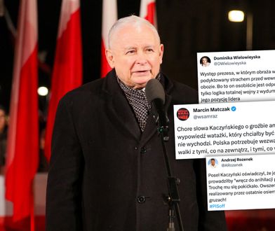 Szokujące słowa Kaczyńskiego. W sieci aż zawrzało