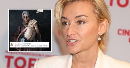 Martyna Wojciechowska zatrwożona wojną w Strefie Gazy. Lawina komentarzy pod jej wpisem