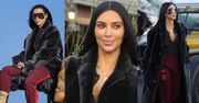 Kim Kardashian w futrze na pustyni (ZDJĘCIA)
