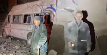 Rosjanie zaatakowali szkołę z internatem. Około 100 osób było pod gruzami