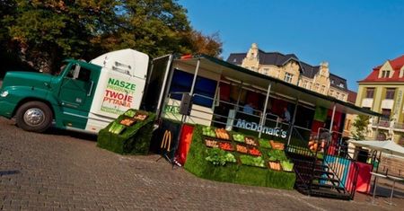 Multimedialna ekspozycja McDonald's w Lublinie