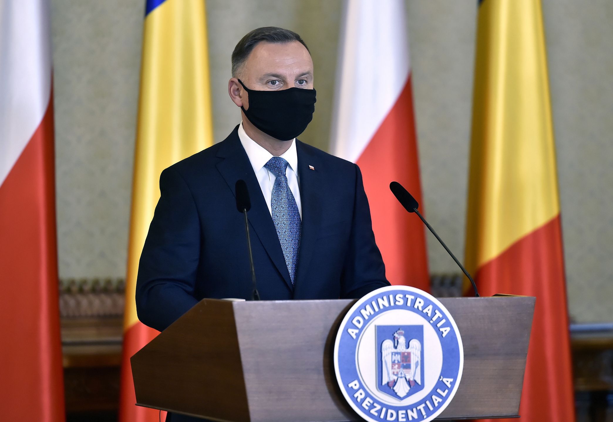 Mocne słowa Andrzeja Dudy w Rumunii. "Niebezpieczeństwo ze Wschodu"