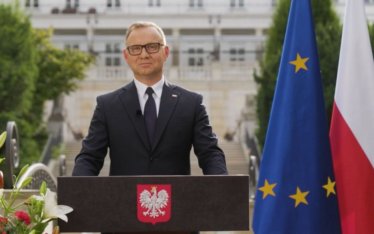 Ostatnie orędzie prezydenta Andrzeja Dudy. "Dziesięć bardzo dobrych lat dla Polski"