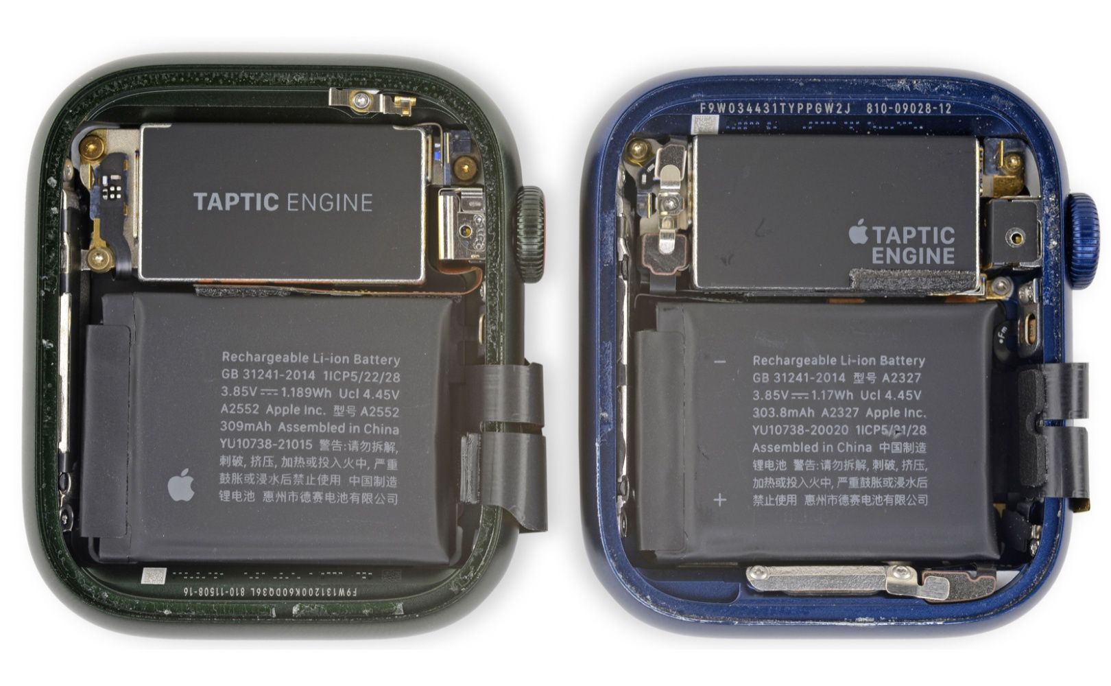 Apple Watch 7 rozbiórką