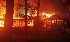 Tyle zostało z restauracji. Ogromny pożar w Stegnie