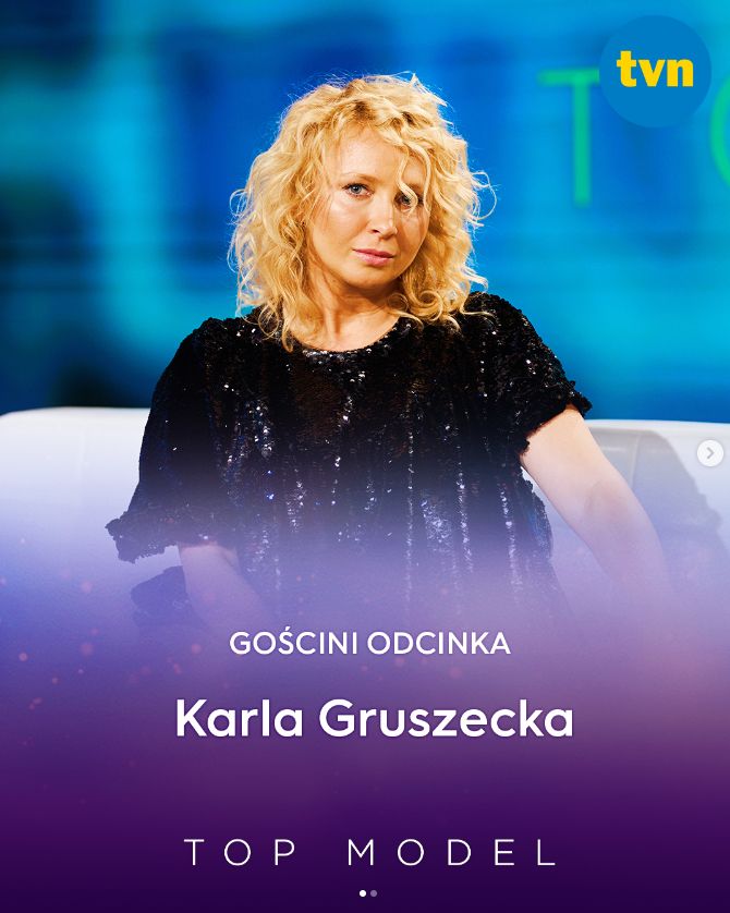 Karla Gruszecka w "Top Model"