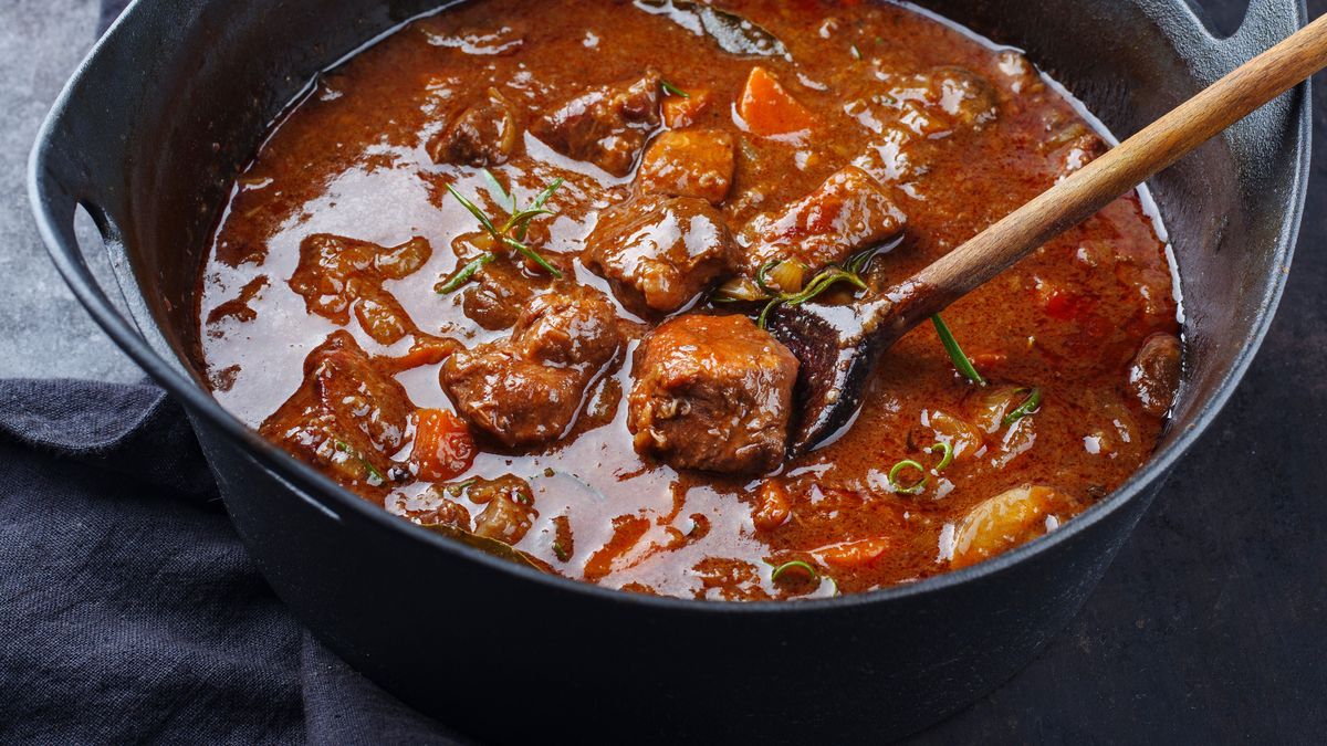 Gulasz z szynki z przyprawami