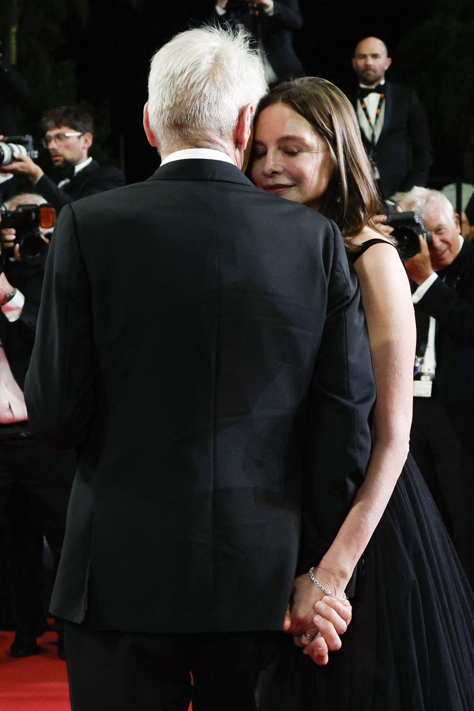 Harrison Ford i Calista Flockhart w Cannes