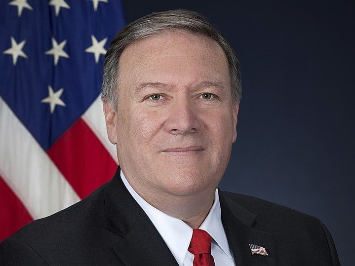 Sekretarz Mike Pompeo we własnej osobie