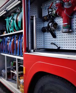 Bytom. Pożar pustostanu, w środku zwęglone zwłoki