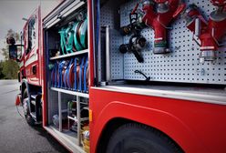 Bytom. Pożar pustostanu, w środku zwęglone zwłoki