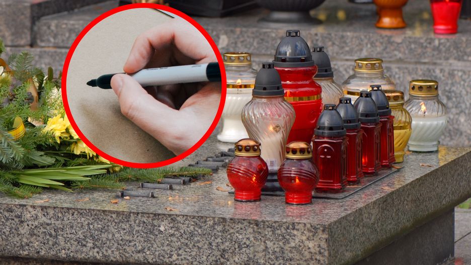 Marker może pomóc zabezpieczyć znicze i wiązanki przed kradzieżą