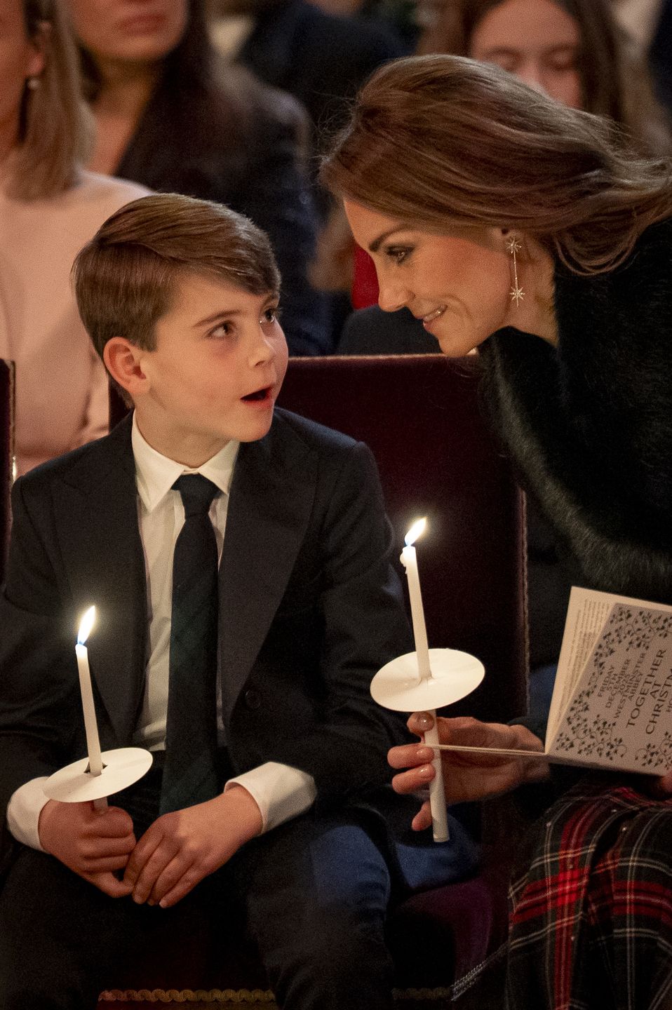 Księżna Kate i książę Louis