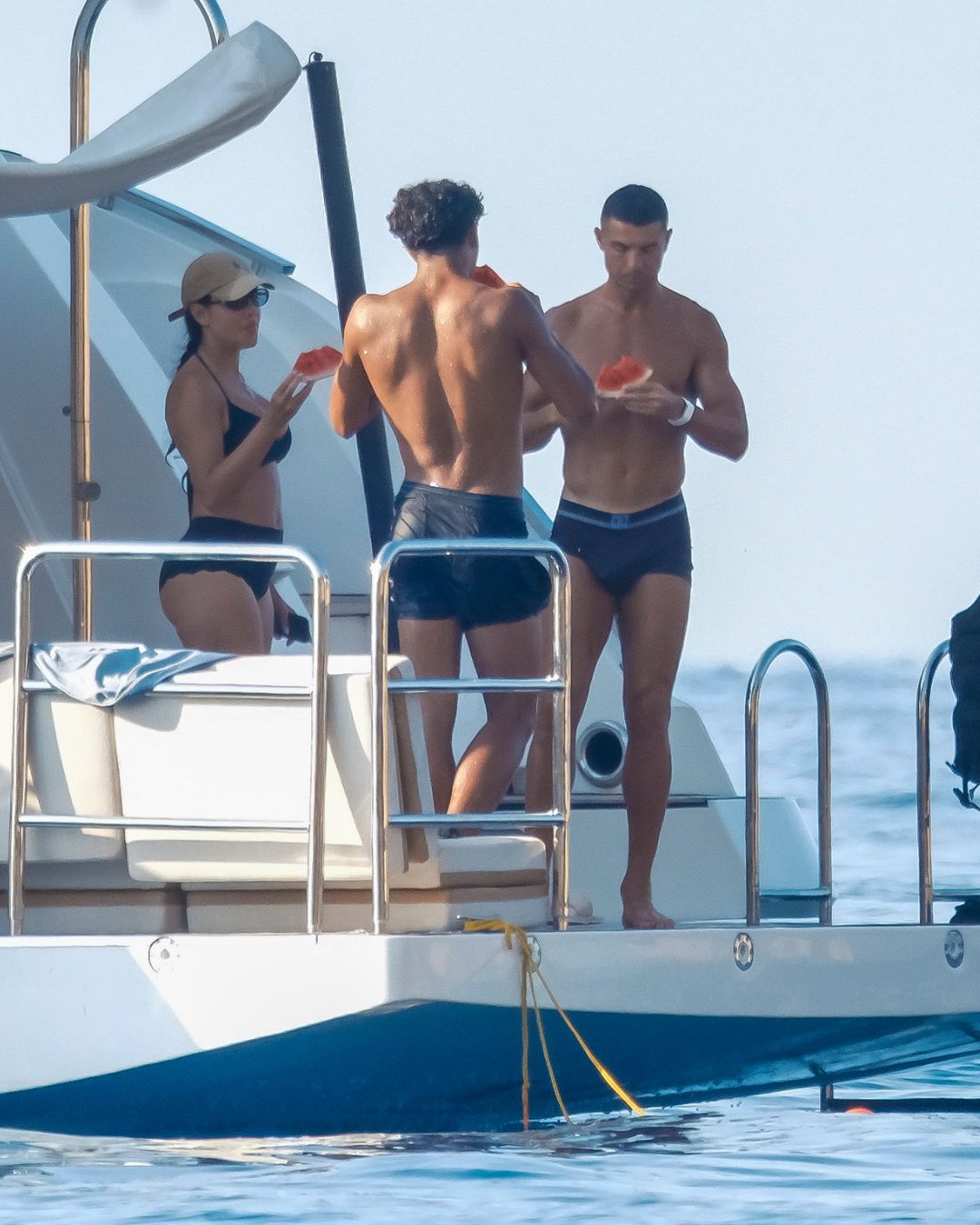 Georgina Rodriguez, Cristiano Ronaldo i Cristiano Junior
