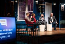 Panel o korzystaniu z rozwiązań AI w redakcjach. 