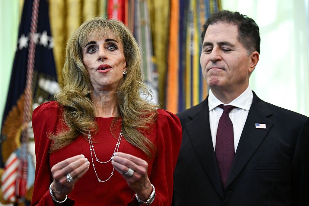 Susan Dell i Michael Dell u Donalda Trumpa