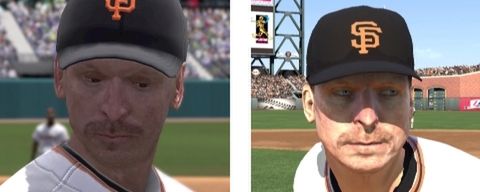 Porównanie postaci z MLB 2K9 (X360) i MLB 09 The Show (PS3) 3