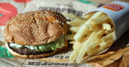 Burger King pozwany za serwowanie burgerów mniejszych niż na obrazkach