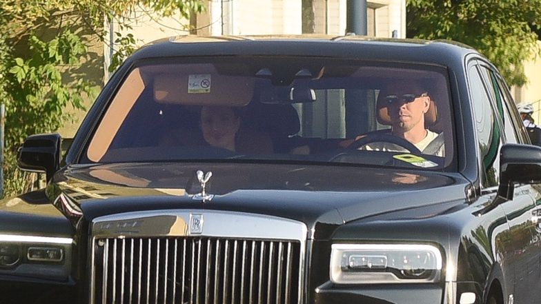 Wojciech Szczęsny i Marina Łuczenko