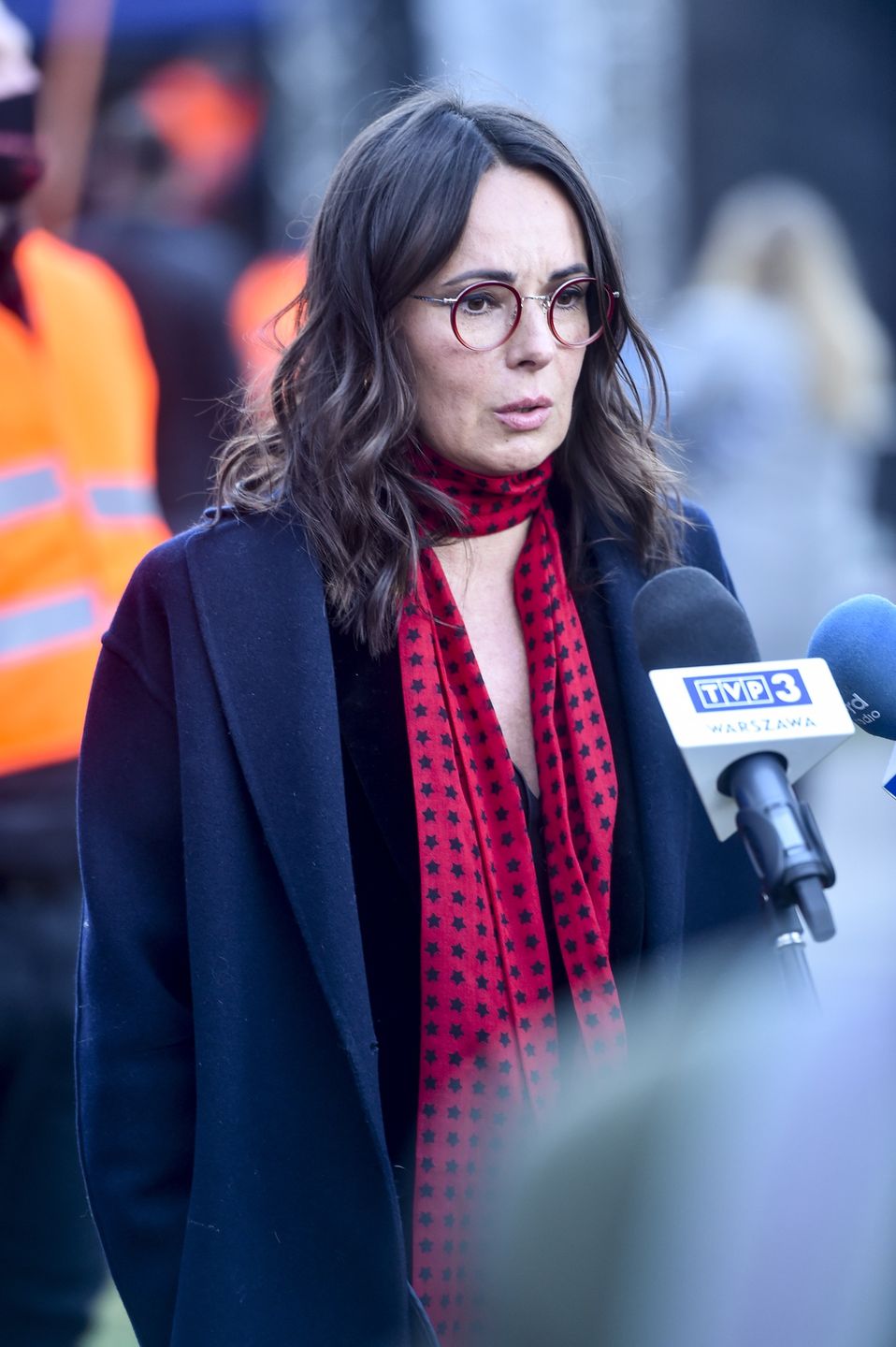 scena z: Kasia Kowalska, SK:, , fot. Jacek Kurnikowski/AKPAkobieta, koncert, Koncert Kasi Kowalskiej w Ciechanowie, maj 2020, okulary, Kasia Kowalska