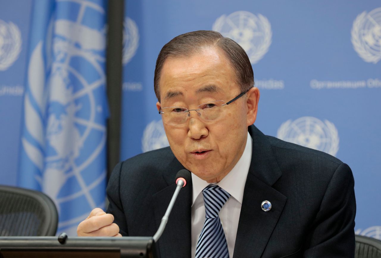 Były sekretarz ONZ Ban Ki-moon