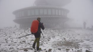 Karkonosze: Zima zawitała na Śnieżkę. Góry w magicznej odsłonie
