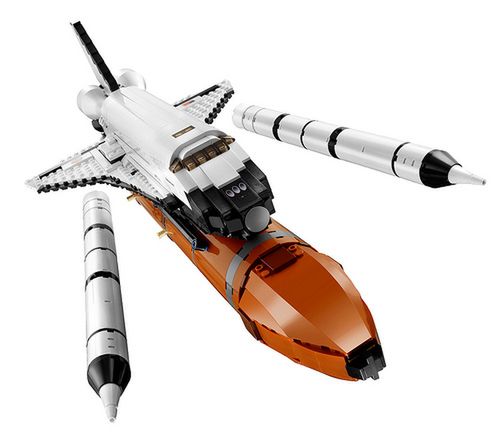 Wahadłowiec kosmiczny z klocków LEGO 3
