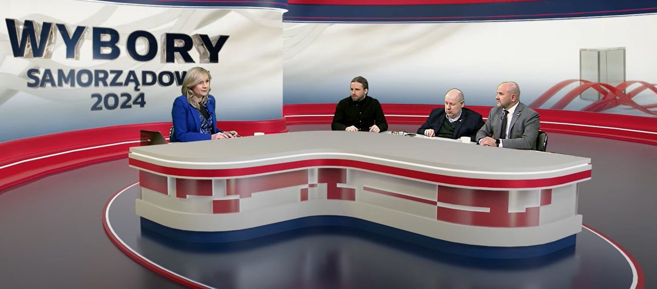 Wieczór wyborczy w Telewizji Republika