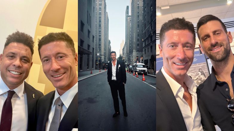 Robert Lewandowski podbija USA