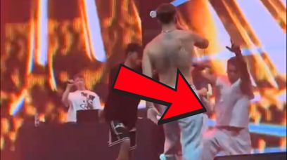 Tata Kacpra Błońskiego spadł ze sceny. Dramatyczne nagranie