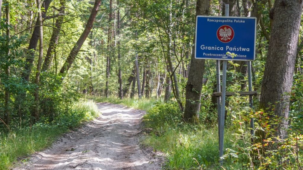 Polsko-rosyjska granica w Piaskach