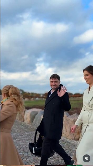 Faustyna i Daniel Martyniukowie ochrzcili syna