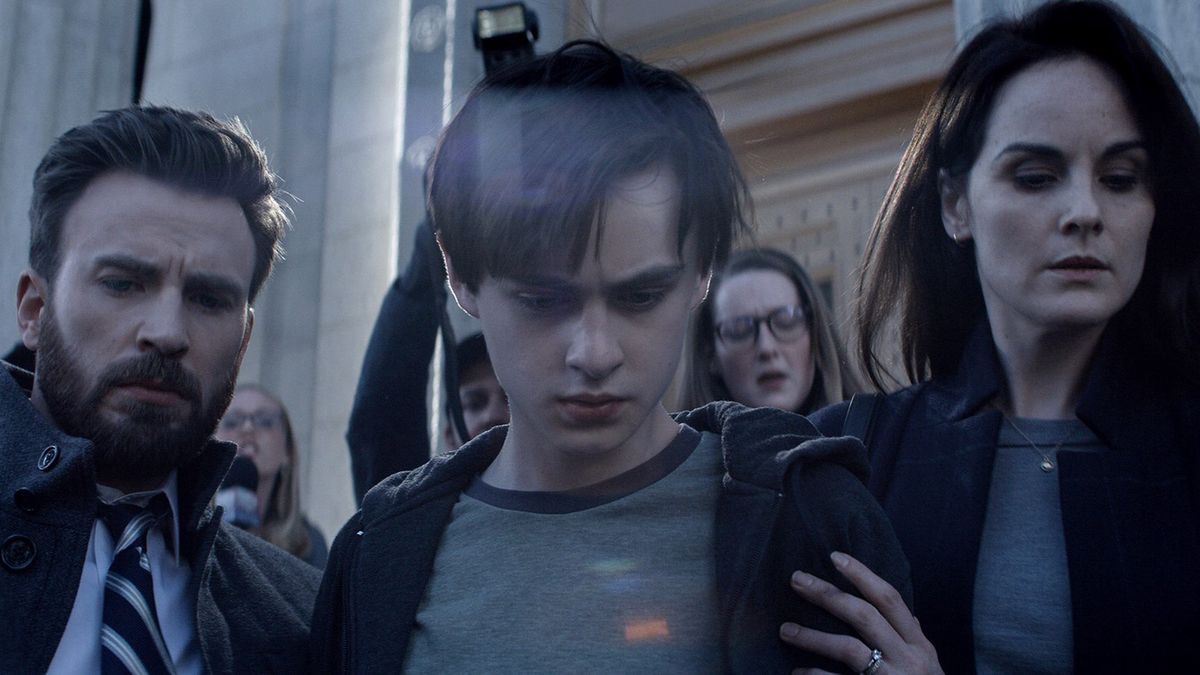 Kadr z filmu "W obronie syna"