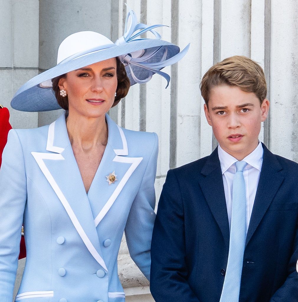 Księżna Kate i książę George