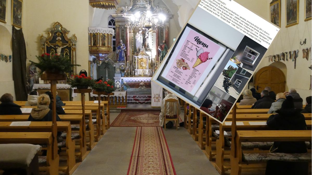 Proboszcz postanowił rozreklamować lody