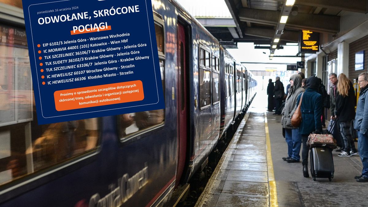 Zmiany w kursowaniu pociągów/ zdjęcie ilustracyjne