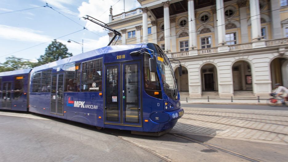 Wrocław. Martwy mężczyzna w tramwaju. Jego ciało znalazł motorniczy