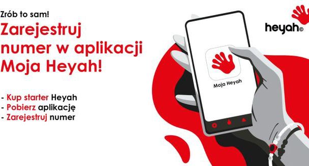 T-Mobile umożliwia klientom Heyah rejestrację karty poprzez aplikację