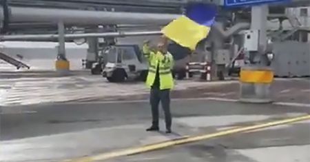 Tak "przywitali" rosyjski samolot w Izraelu. Pilot musiał być w szoku