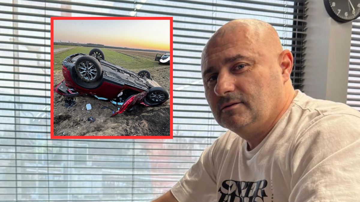 Pojazd rapera PiH-a dachował