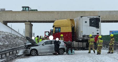 Potężny karambol na A4. Tworzą się ogromne korki