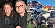 Karolina Gorczyca i Krzysztof Czeczot mieli WYPADEK. Po sieci krążą zdjęcia zdemolowanych samochodów