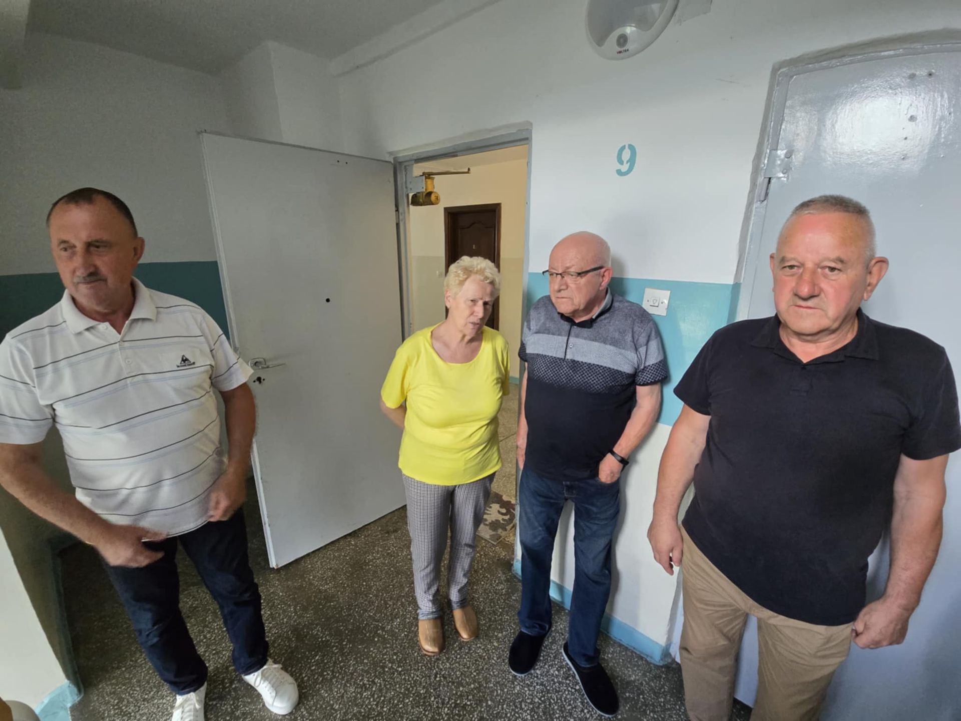 Wśród mieszkańców są osoby chore