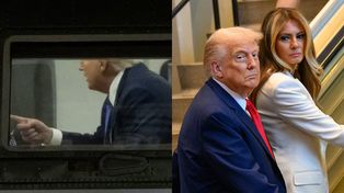 Donald i Melania Trump pokłócili się na pokładzie samolotu?! Do sieci trafiło nagranie