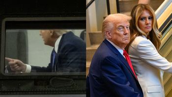 Donald i Melania Trump pokłócili się na pokładzie samolotu?! Do sieci trafiło nagranie