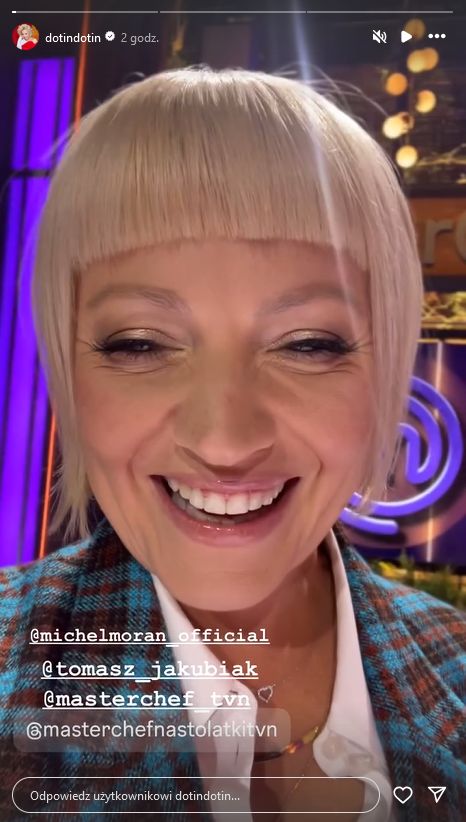 Dorota Szelągowska i Michel Moran