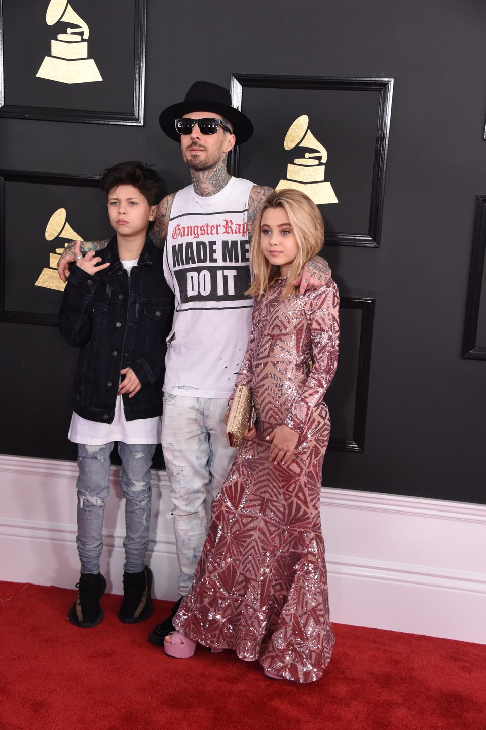 Travis Barker z dziećmi