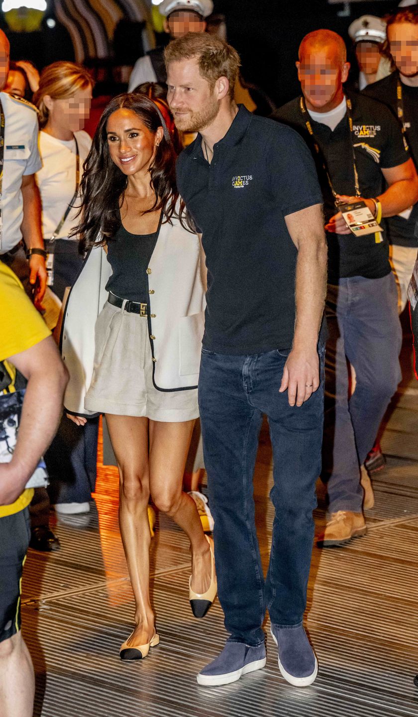 Harry i Meghan Markle na zawodach Invictus